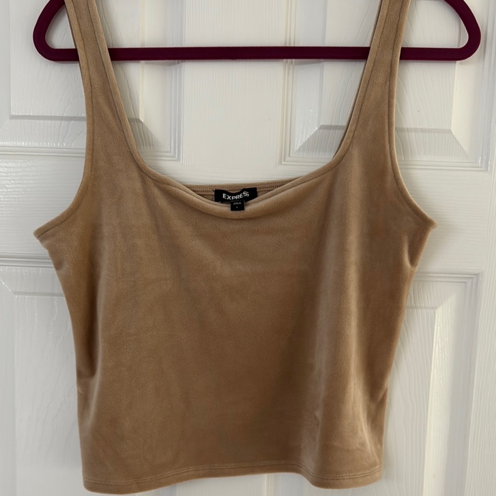 Express Camel Women's Cropped Top